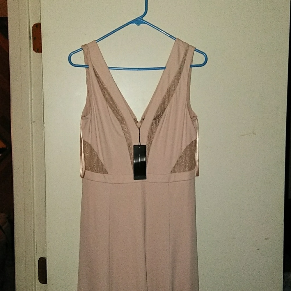 Bcbg dress long with 2 splits